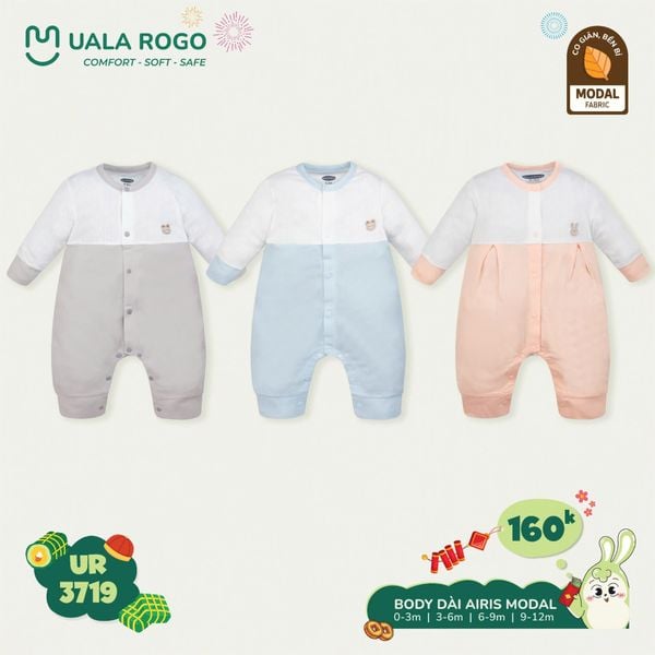  Bộ Body Dài Tay Cho Bé UR 3719 