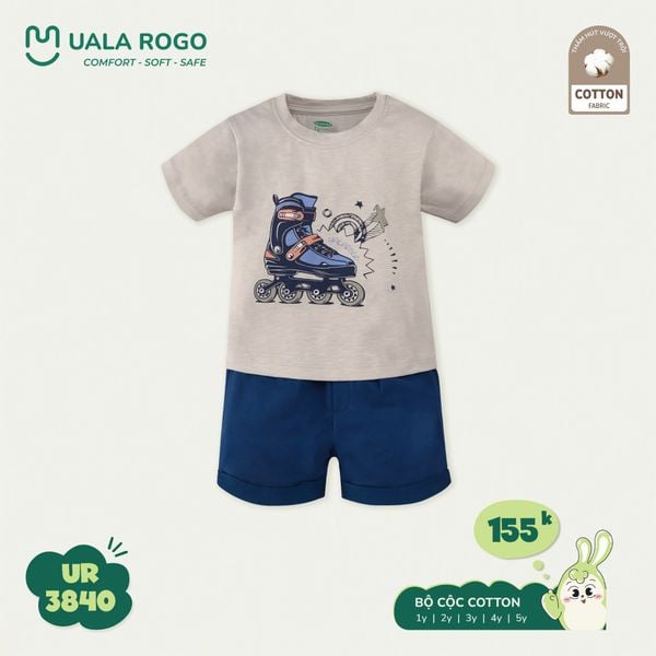  Bộ Cộc Tay Cotton UR 3840 