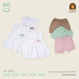  Bộ Sát Nách Bé Gái Floral Knit UR 3851 