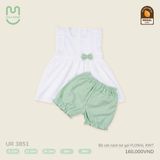  Bộ Sát Nách Bé Gái Floral Knit UR 3851 