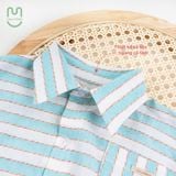  Set Áo Sơ Mi Quần Cộc Bomi Cotton UR 3865 