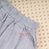  Set Áo Sơ Mi Quần Cộc Bomi Cotton UR 3865 