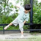  Set Áo Sơ Mi Quần Cộc Bomi Cotton UR 3865 