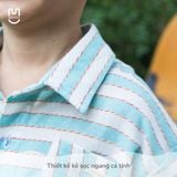  Set Áo Sơ Mi Quần Cộc Bomi Cotton UR 3865 