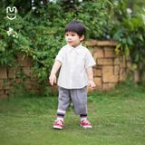  Set Áo Sơ Mi Quần Cộc Swan Linen UR 3868 
