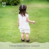  Bộ Sát Nách Bé Gái Modal Floral Knit UR 3850 