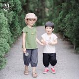  Bộ Sát Nách Cotton Bamboo Cho Bé UR 3861 