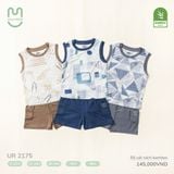  Bộ Sát Nách Bamboo Cho Bé UR 2175 