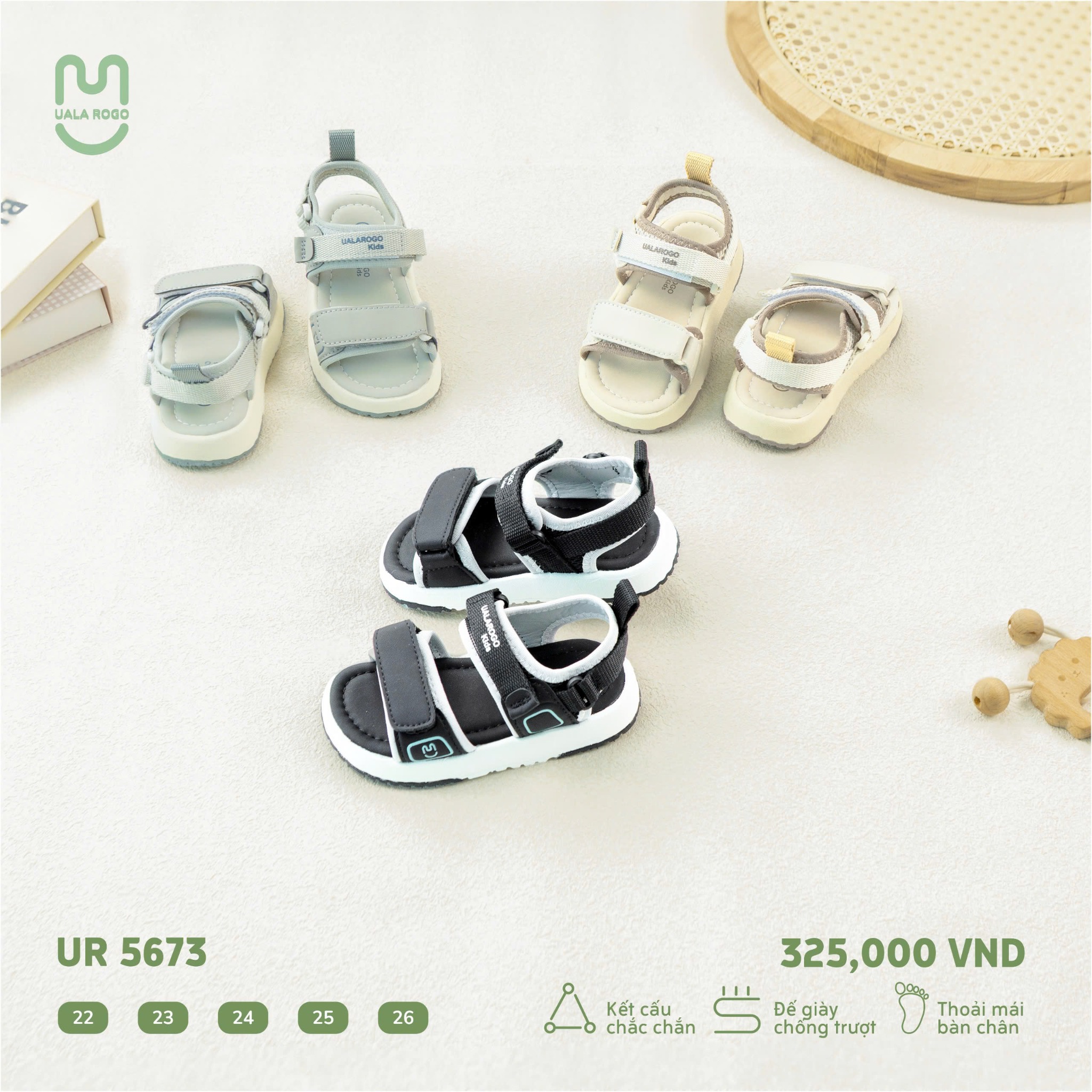 Dép Sandal Cho Bé UR 5673