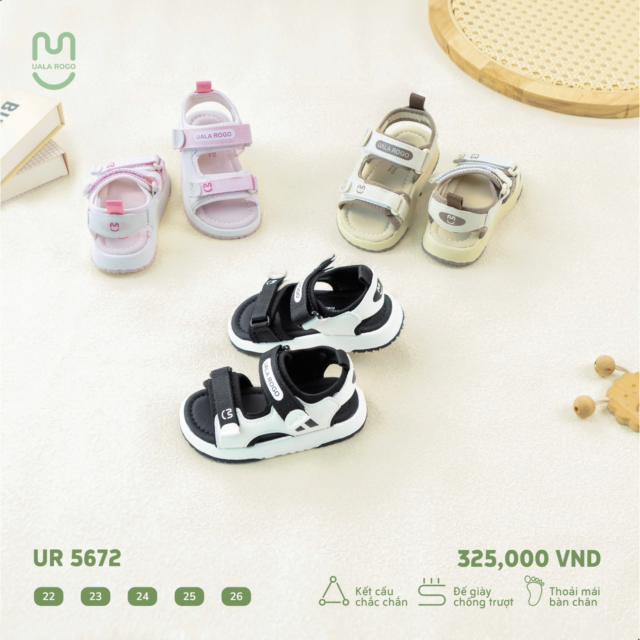 Dép Sandal Cho Bé UR 5672