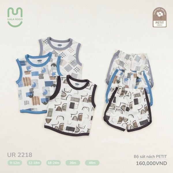  Bộ Sát Nách Petit Cho Bé UR 2218 