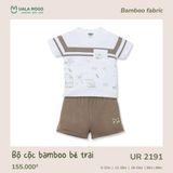  Bộ Cộc Bamboo Bé Trai UR 2191 