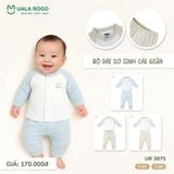  Bộ Dài Sơ Sinh Cài Giữa UR 3875 