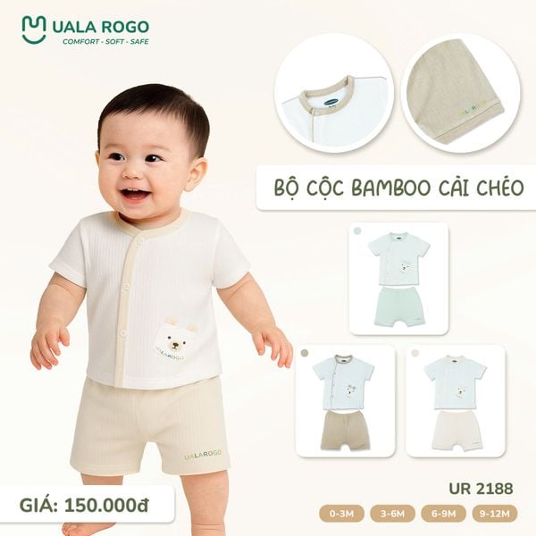  Bộ Cộc Bamboo Cài Chéo UR 2188 