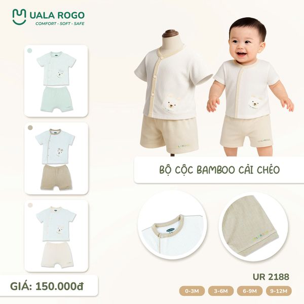  Bộ Cộc Bamboo Cài Chéo UR 2188 