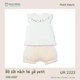  Bộ Sát Nách Bé Gái Petit UR 2222 