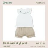  Bộ Sát Nách Bé Gái Petit UR 2222 