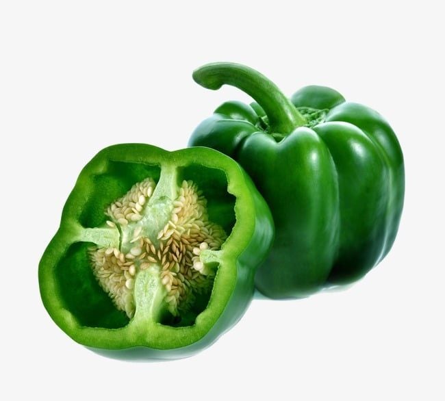  Ớt ngọt xanh (Capsicum, green) - 500gr 