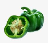 Ớt ngọt xanh (Capsicum, green) - 500gr