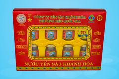 Nước yến sào Khánh Hòa Sanest hộp 8 lọ 70ml - S002H8