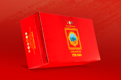 BTT YẾN SÀO KHÁNH HÒA 200G HỘP 2 BÁNH NHÂN MỀM
