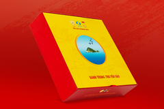 BTT YẾN SÀO KHÁNH HÒA HỘP QUÀ TẶNG HỘP 4 BÁNH H4QT