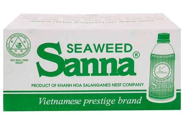 Nước rong biển Sanna, thùng 24 chai - SART – Cửa hàng SVMart - Vì chất ...