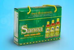 Nước rong biển Sanna, hộp 4 chai - SARH4