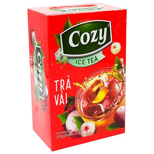 Trà hòa tan Cozy IceTea vải 270g Cửa hàng SVMart Vì chất lượng cuộc