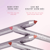  Bộ Đôi Son Thỏi Cao Cấp Queen Of Rose Phiên Bản Giới Hạn Và Chì Kẻ Viền Môi Đa Năng [HSD T10.2025] 