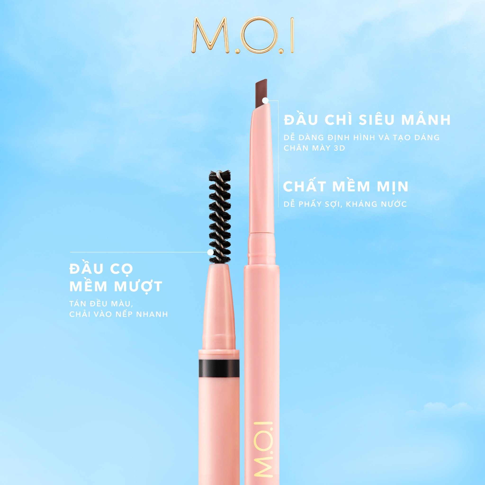  Chì Kẻ Mày M.O.I Perfect Shape Eyebrow 