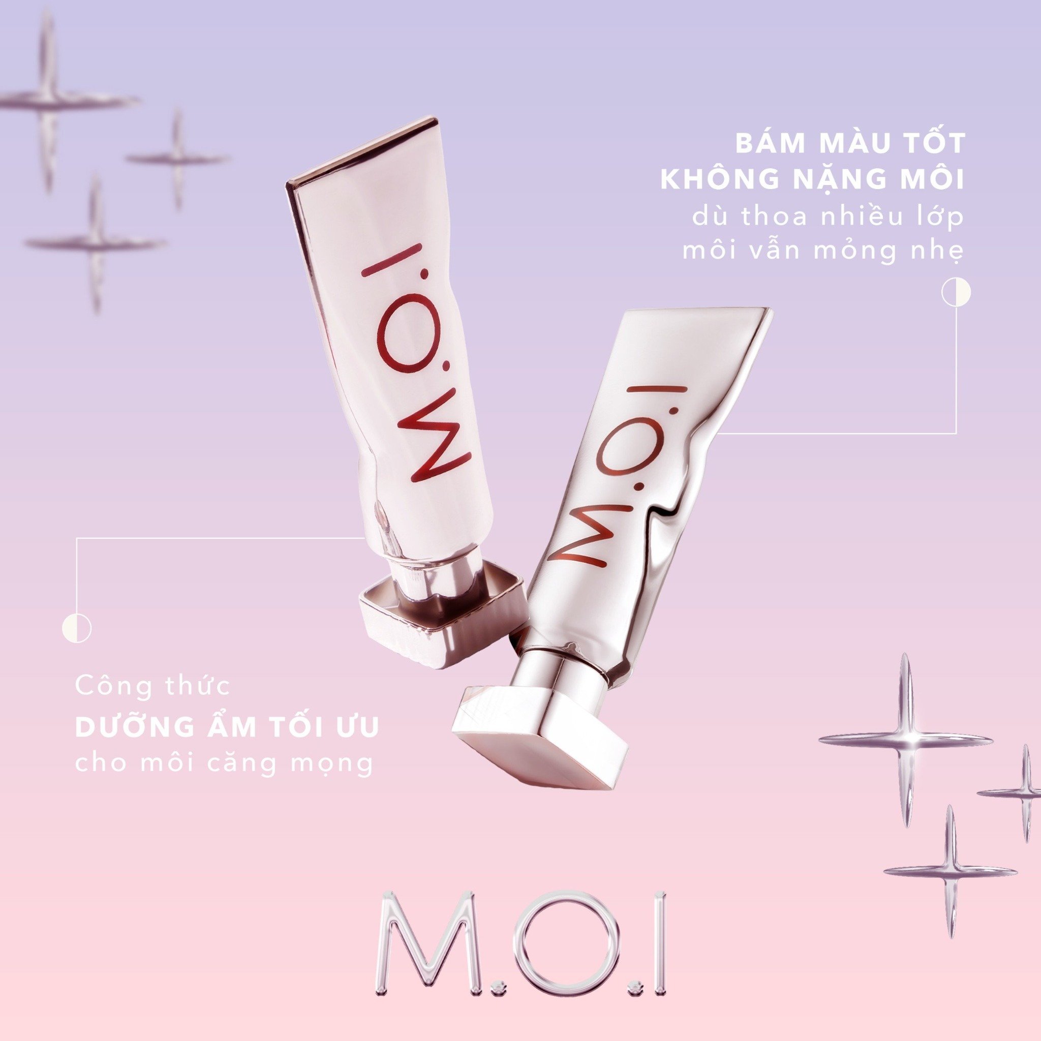  Son Dưỡng Có Màu Jelly Lipgloss M.O.I 