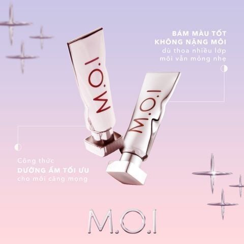  Bộ Đôi Son Dưỡng Có Màu Jelly Lipgloss M.O.I Và Chì Kẻ Viền Môi Đa Năng M.O.I [HSD T10.2025] 