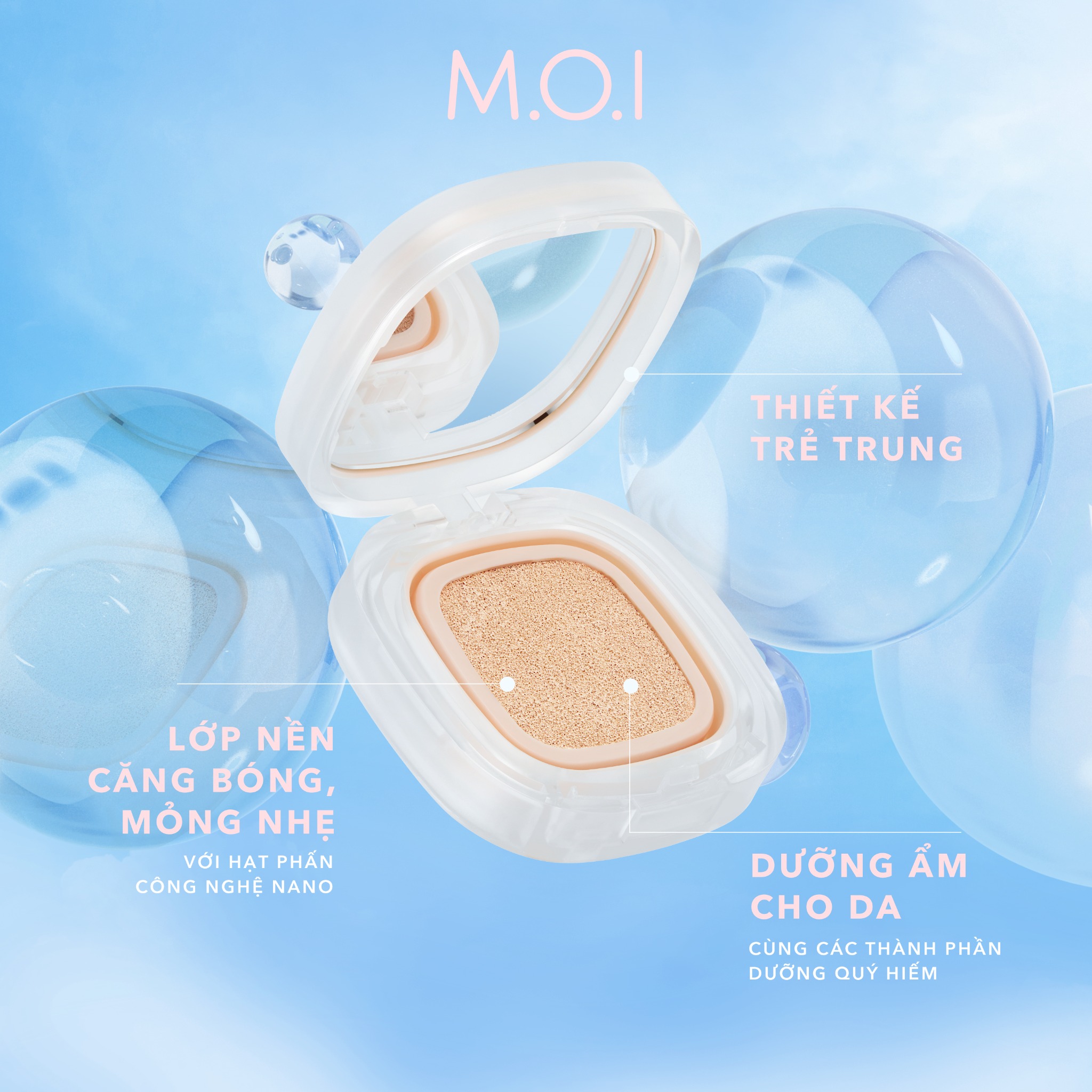  Phấn Nước M.O.I Iconic Perfection Cushion 