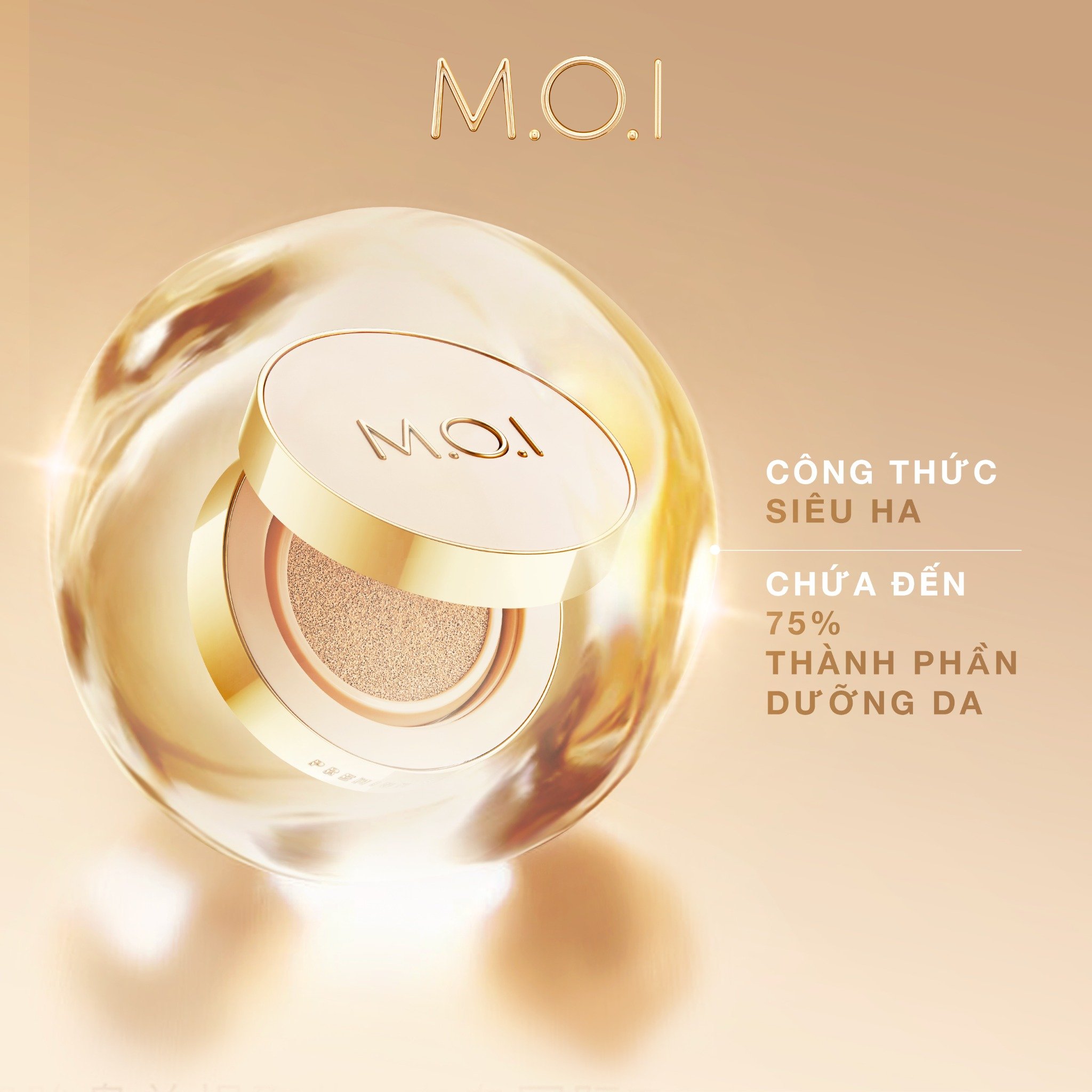  Phấn Nước M.O.I Premium Baby Skin Cushion 