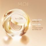  Bộ Đôi Phấn Nước M.O.I Premium Baby Skin Và Son Thỏi Cao Cấp Queen Of Rose 