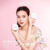 Bộ đôi M.O.I Phấn Nước Baby Skin Cushion Và Phấn Phủ Baby Skin Powder 