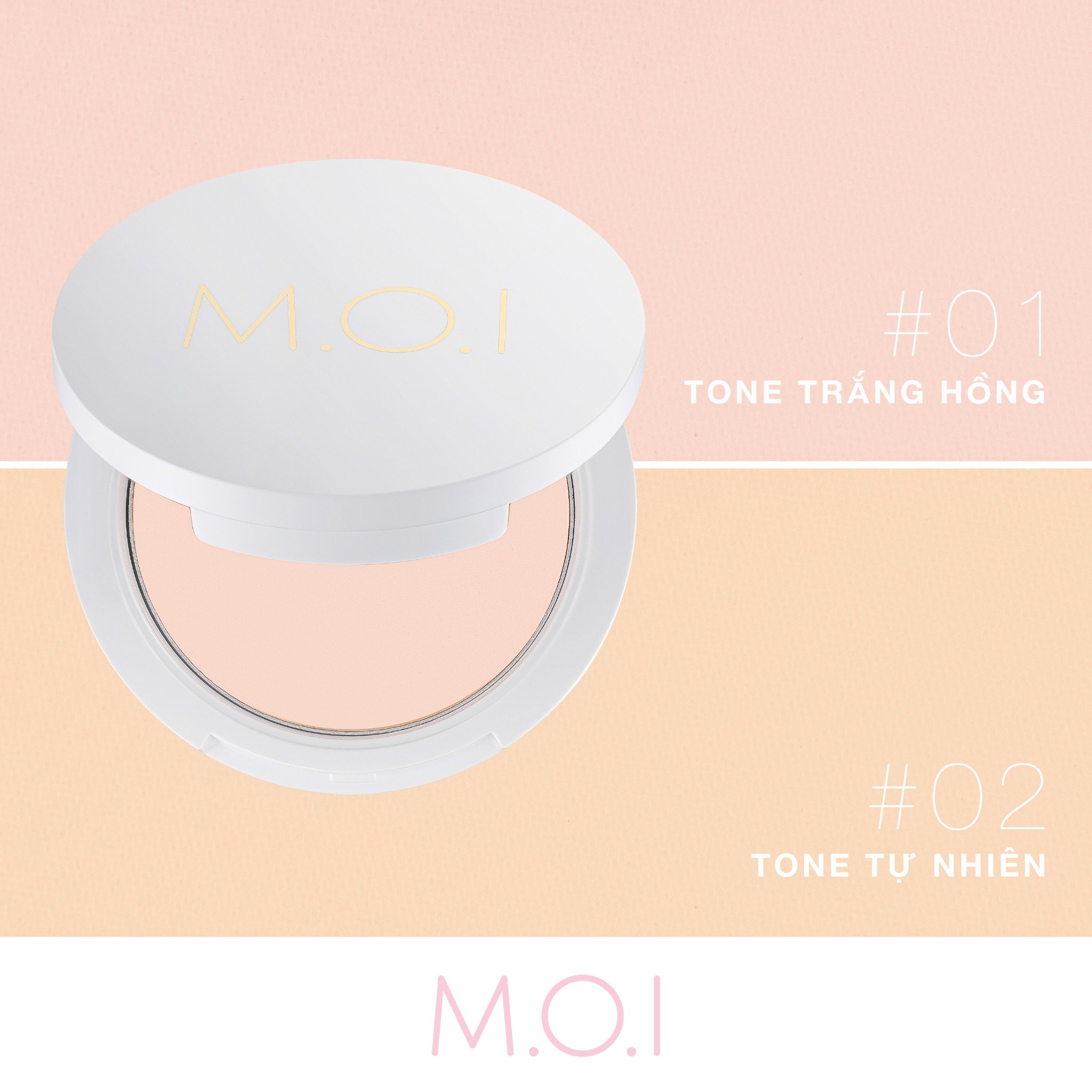  Phấn Phủ M.O.I Baby Skin Powder 