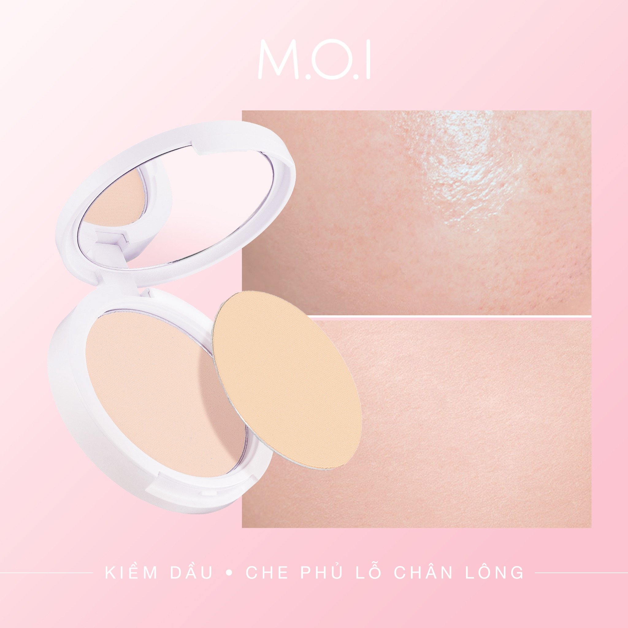  Phấn Phủ M.O.I Baby Skin Powder 