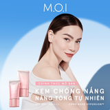  Kem Chống Nắng Nâng Tông Tự Nhiên M.O.I 40ml 