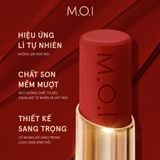  Bộ Đôi Phấn Nước M.O.I Premium Baby Skin Và Son Thỏi Cao Cấp Queen Of Rose 