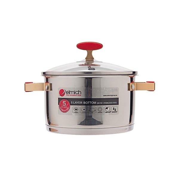 Xoong inox 304 Red Velvet 20cm