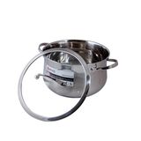 Bộ nồi và quánh Elmich inox 304 Ibiza 3 chiếc cỡ 16cm, 20cm, 24cm EL0124