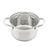 Bộ nồi inox Smartcook 3 chiếc cỡ 18cm, 20cm, 24cm SM3330