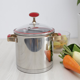 Xoong inox 304 Red Velvet 18cm