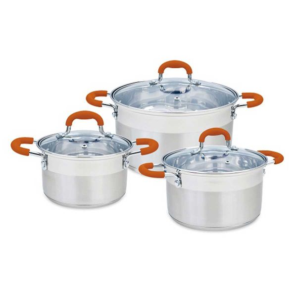 Bộ nồi Inox Smartcook 3 chiếc cỡ 16,20,24cm-SMR3