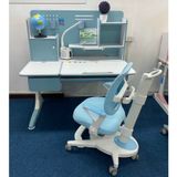Bộ bàn học thông minh dài 120cm DS-91200L-1 và ghế ngồi học chống gù DRY-815