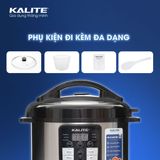 Nồi áp suất điện 6 lít Kalite KPC5841