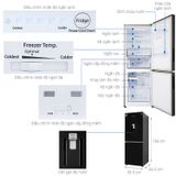 Tủ lạnh hai cửa Ngăn Đông Dưới 282L (RB27N4170BU)