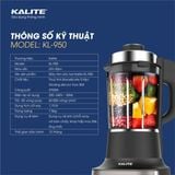 Máy làm sữa hạt Kalite KL-950